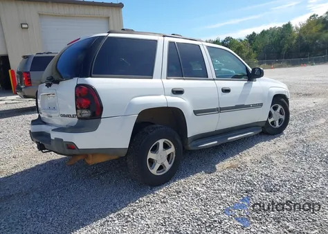 2002 Chevrolet Trailblazer Lt from USA, damaged, VIN 1GNDS13S222242723